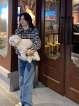 예스룸 신제품1229 2000 흑백 체스판 단기 물떼새 격자 작 15374N5213191 : 구디즈샵
