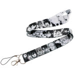 나의 히어로 아카데미아 나히아 미도리야 바쿠고 토도로키 키링 열쇠고리 굿즈 만화 하이브리드 마이 공격 타이탄 연인 키 체인 랜야드 넥... 