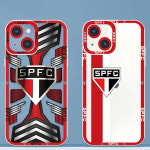 월드컵 축구 유니폼 아이폰 호환 16 15 13 12 프로 맥스 미니 케이스 팀 상파울로 14 11 X XR XS 8 7 6 플러스 아이즈 투명 소프트 폰... 