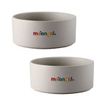 멍지 반려동물 도자기 사료 식기 S 그레이 2개 : 참조은소리