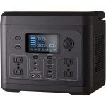 휴대용 발전소 700WPO4 백업 배터리/4 AC 콘센트/2 무선 충전 실외 태양광 발전소 비상용/가정용/ 캠핑용 RV （ 등급 A 셀 ） : 삼선상회18