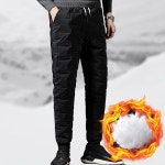 남자패딩바지 방한 퀼팅 오토바이 라이딩 조거팬츠 아웃도어 낚시 현장근무 농장 : 보민트레이딩