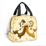 다람쥐 구조대 칩 앤 데일 스마트폰 미니백 에코백 보조 가방 굿즈 Chip n Dale 어린이 여행 도시락 학교 절연 휴대용 쿨러 토트 음식 피크닉... 