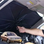 자동차앞창가리개 차량용커버 뉴엑센트 햇빛가리개 차량용 우산형 앞유리커버 자동차햇빛 : 럭키스토리지몰