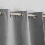 작은창 아일렛형 암막커튼 3colors (80x160) : 아망떼