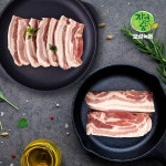 [보성녹돈] 한돈 냉장 삼겹살(구이) 500g+삼겹살(보쌈) 500g : 롯데아이몰