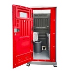 간이화장실 야외 플라스틱 화장실 이동식 건설 현장 임시 : 윤미몰