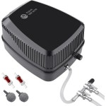 아쿠아미라클 5W/10W 수족관 공기 펌프 160-254GPH 0.02-0.025MPa 조용한 어항 에어 버블러 하이드로포닉스 산소 연못 에어 5W/ Up to... 