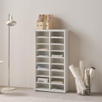 H61593 18칸 다용도 서류 수납장 600 1color : 어디가구