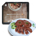 스테이크 국내산 미트팜 떡갈비맛 돼지고기 600g 떡갈비 고기 요리 식품 육류 반찬 간편 : 삼삼오오상점