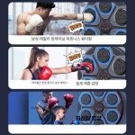 가정용샌드백 펀치 리듬 권투 복싱기계 벽걸이형 레드 모델 : 수바이브