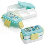 스케이터 도시락 한교동 돔형 2단 런치 도시락통 600ml : 바베 호디에