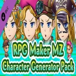 RPG 메이커 MZ 캐릭터 생성기 팩 PC 스팀 한국코드 Character Generator Pack : EOW 스팀게임샵