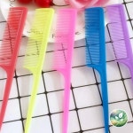 비비드 꼬리빗 컬러 머리빗 헤어빗 미용실빗 앞 옆 소장빗 : 모두파라랜드텐