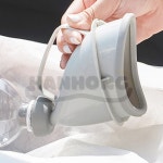 한홍상점 간이 소변기 남자화장실 공사장소변기 이동변기 : 사계절 바스켓