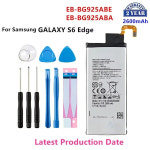EB-BG925ABE EB-BG925ABA 배터리 삼성 호환 갤럭시 S6 엣지 G9250 G925 G925FQ G925F G925S/V/A 도구 2600mAh : 돈나무20