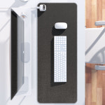 [히터존] 투센스 온열마우스패드 온열데스크매트 장패드 수족냉증 그레이, 60x36cm : 투센스 TOSENSE