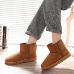 미루맘 겨울 여성용 스웨이드 퍼부츠 : 아이넷 홈쇼핑