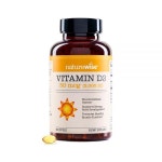 네이쳐와이즈 비타민 D3 2000IU(50mcg) 1년분 건강한 근육 기능 뼈 건강 면역 지원 비GMO 글루텐 프리 냉압착 올리브 오일 사용 포장은 다를... 