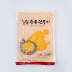 알밥 단무지 1kg 주먹밥 알단무지 압축 치자 일식 반찬 코우 : 그램원