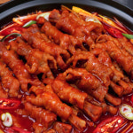 매운 불 닭발 국물닭발 통 무뼈 숯불 튤립 닭발에 미치다 : 점빵아저씨