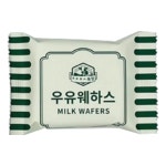 제주 아침미소목장 우유웨하스 136g(17g x 8봉입) 샌드 제주간식 : 해피제주랩