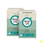 깨끗한나라 티슈 미용 미니 딥무드 모던그린 6입 X2팩 : 하이하이글로벌