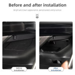 BMW 호환 시리즈 5 G60 자동차 내부 문짝 핸들 볼 보호대 커버 트림 스테인레스 스틸 인테리어 스티커 장식 액세서리 : 엠제이에스킹