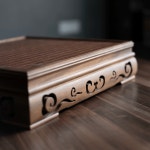 고급 정통 원목 중국 고급 바둑판 바둑알 세트 기원 바둑판 A : 부부바이