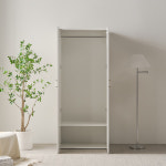 HYR144C 옷봉형 1단수납 도어 옷장 장롱 : 히트가구