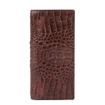 닥스 남성 장지갑 DBWA2E716 CAIMAN 브라운 악어가죽 : GND SHOP