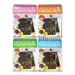 스크래치 페이퍼노트 A6 10매/643834/스크레치 매직페이퍼 랜덤발송 : 준비물닷컴-대성문구