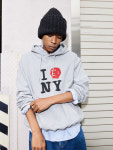 1011갤러리 1011GALLERY I LOVE GALLERY HOODIE GRAY : TRIPLESTORE