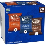 Kettle Brand 브랜드 감자칩 버라이어티 팩 1온스 20Ct 농장 스탠드 목장+13온스1팩 : -아롱다롱-