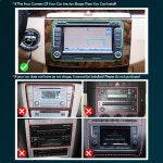 차량용 라디오 멀티미디어 플레이어 폭스바겐 골프 5 6 폴로 6R 안드로이드 11 카플레이 GPS BT 헤드 유닛 와이파이 DSP 2 Din 비디오 7 인치... 