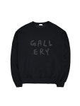 1011갤러리 1011GALLERY GALLERY LOGO SWEATSHIRTS BLACK : TRIPLE STORE