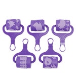 유아스탬프 손잡이롤러 농장동물 도장찍기 미술놀이 : 무한쇼핑