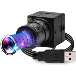 회의실 카메라 영상 화상 PC용 1080P USB 웹캠 2MP HD 웹 저조도 0.01Lux USB2.0 카메라, H.264 고화질 IMX322 2.8 12mm Varifoca... 