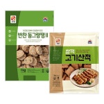 사조오양 쌀떡고기산적 1kg + 반찬동그랑땡1kg 977789 J : 제이피샵 6