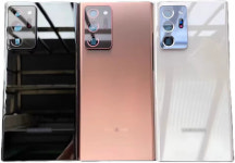 삼성 호환 노트 20 배터리 후면 커버 sm-G9880 휴대폰 케이스 쉘 수리 부품 카메라 렌즈 문짝 플레이트 : 돈나무20