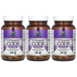 가든오브라이프 비타민 코드 로우 징크 아연 Vitamin Code RAW Zinc 30mg 60정 3개 : VitaPlus