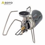 소토 ST-350 레귤레이터 SOTO TriTrail 버너 스토브 휴대용 캠핑 SOTO350 실버 티타늄 스파이더 스토브에는 : 시구왕봄