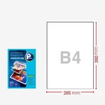 B4코팅지 100매 G1060 코팅필름 : daol mall