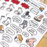 스튜디오퐁듀 토끼씨의 화사생활 ver2 씰스티커 : 소소로와