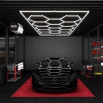 세차장 벌집 조명 튜닝샵 디테일링 랩핑 작업장 램프 1. 벌집등 : 허브플레이스