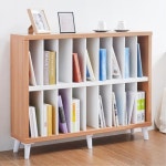 다리형 2단 오픈책장 학생방 서재용 낮은 책꽂이선반 순납가구 H6180 : 구스상회