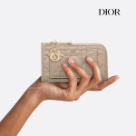 [블랑앤꼴레뜨] 디올 샌드컬러 까나쥬양가죽 코스모 지퍼 카드지갑 (DIOR AS보증) : 블랑앤꼴레뜨 메종 드 로라