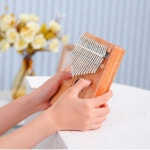 천연원목 칼림바 악기 연습용 입문 초보자 손가락피아노 : Jiny상점