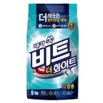 비트 더화이트 대용량 가루세제 9kg x 1개 세탁세제 분말세제 : 홈베이스