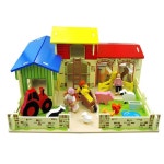 유아 어린이 농부 농장 가족 동물 친구들 놀이 세트 : Gosun